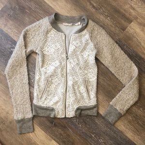 Miss Me Sweater Gray+Cream